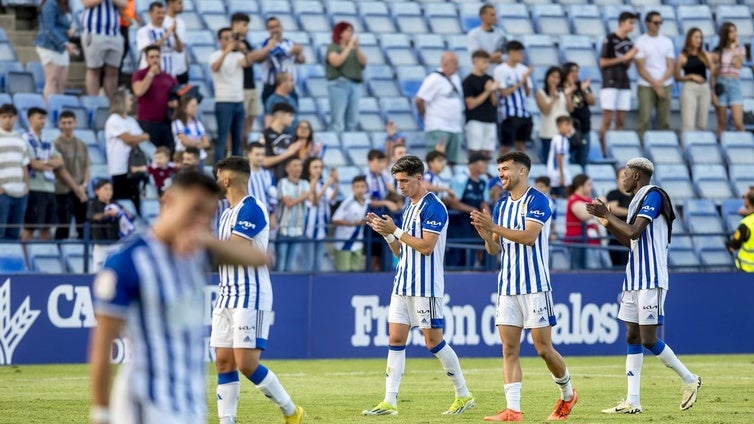 Las mejores imágenes del primer triunfo liguero del Recreativo ante uno de los cuatro primeros clasificados