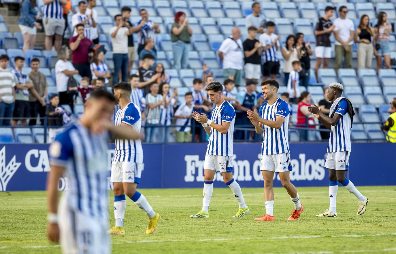 Las mejores imágenes del primer triunfo liguero del Recreativo ante uno de los cuatro primeros clasificados