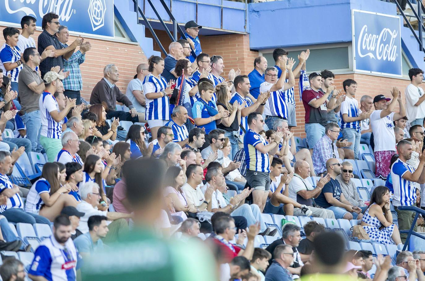 Las mejores imágenes del primer triunfo liguero del Recreativo ante uno de los cuatro primeros clasificados