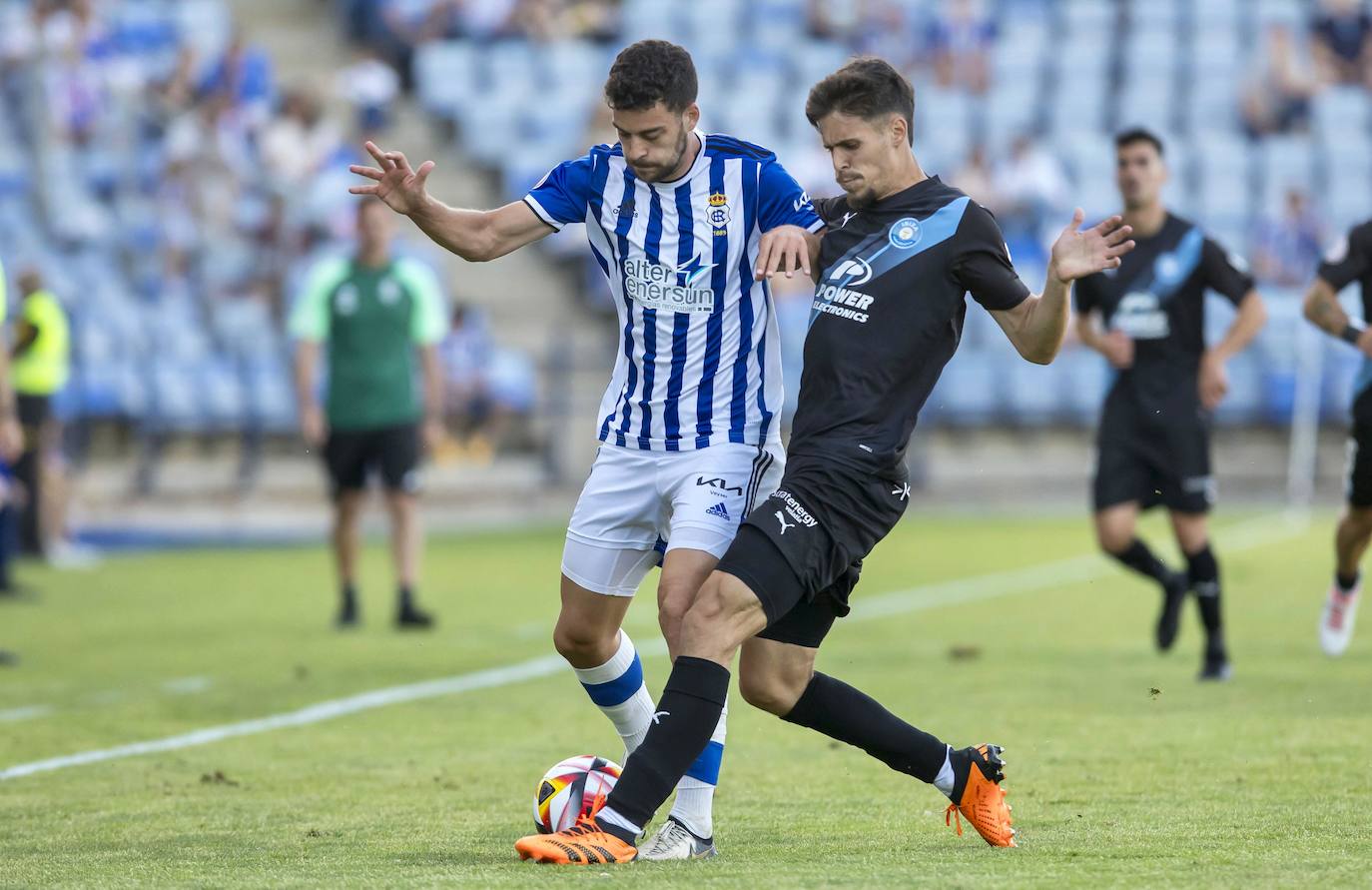 Las mejores imágenes del primer triunfo liguero del Recreativo ante uno de los cuatro primeros clasificados