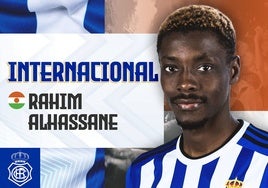 Rahim jugará con Níger ante la selección del Congo