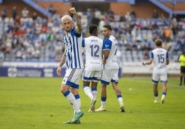 El mejor gol de la temporada en el Nuevo Colombino para la afición del Recreativo