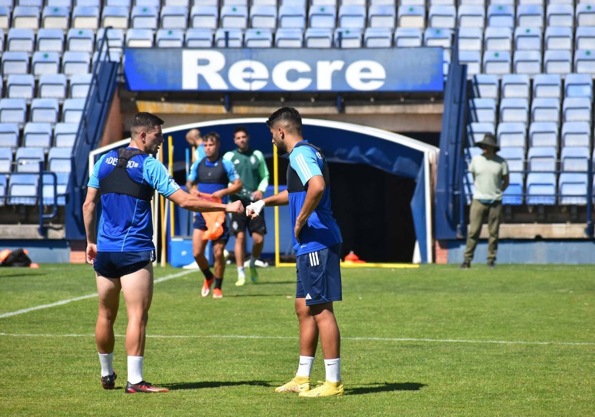 Entrenamiento del Decano de la pasada temporada