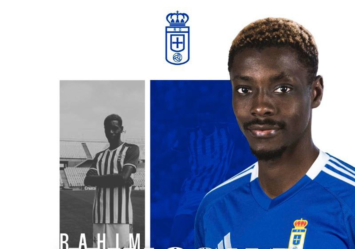 El Real Oviedo oficializa el fichaje de Rahim Alhassane