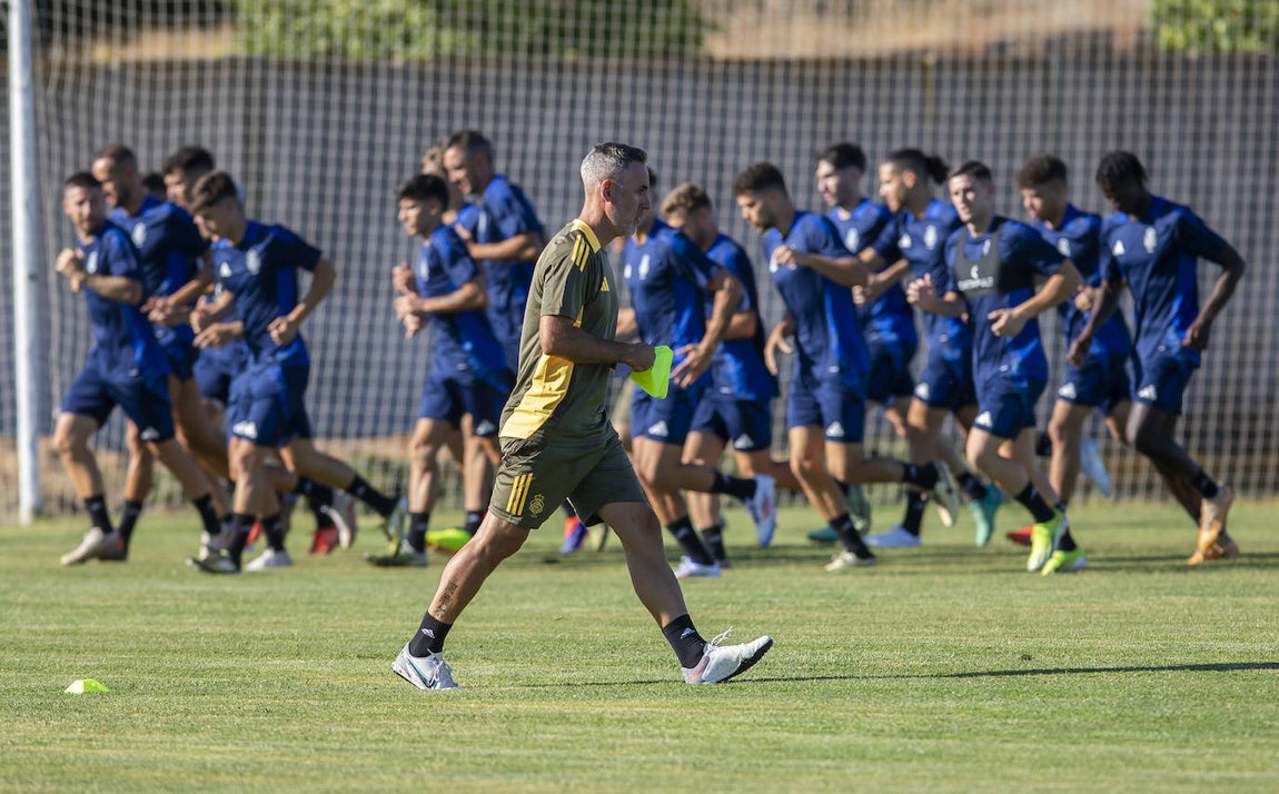 El primer día de la pretemporada del Recreativo de Huelva 2024-25, en imágenes