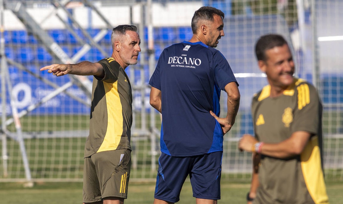 El primer día de la pretemporada del Recreativo de Huelva 2024-25, en imágenes