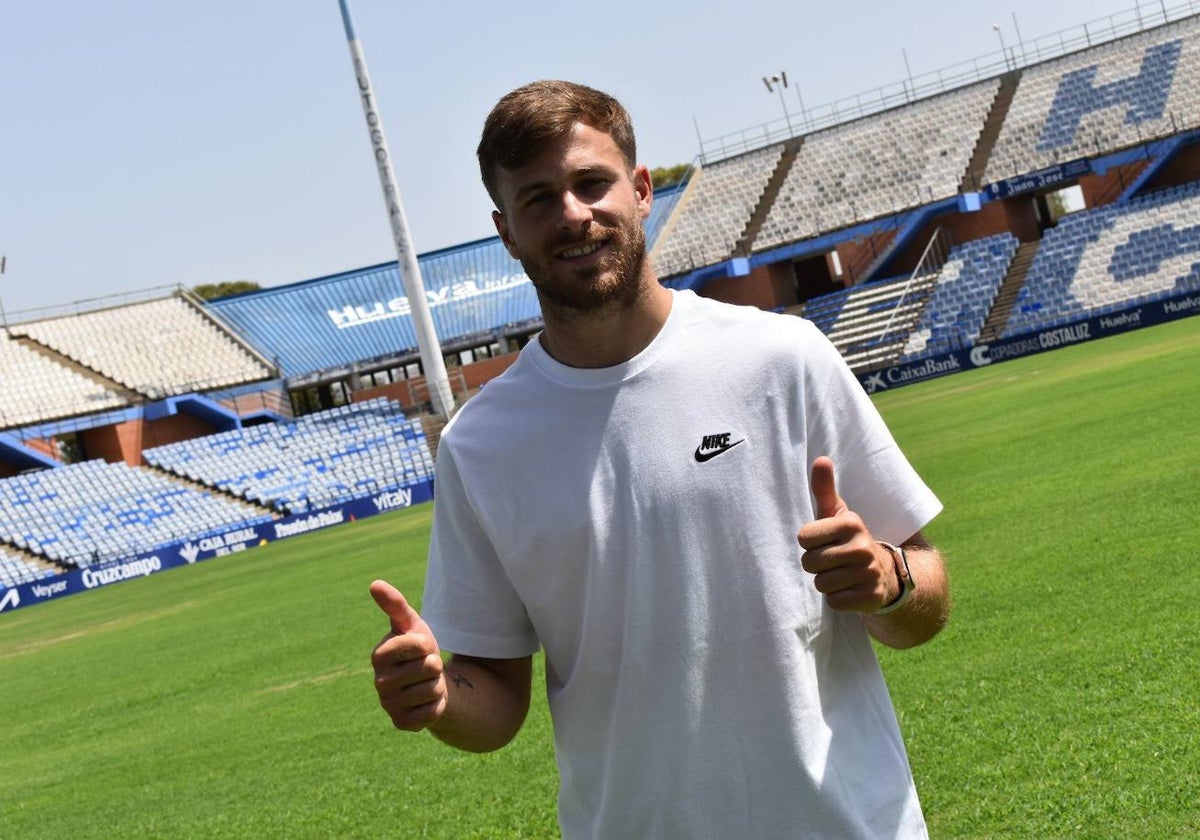 Dani Perejón, nuevo futbolista del Recreativo de Huelva para esta temporada