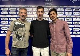 Sergi Armero señala que venir al Recreativo «es algo único» y Nico Njalla que «De la Rosa me decía todos los días que viniera aquí pese a tener más ofertas»