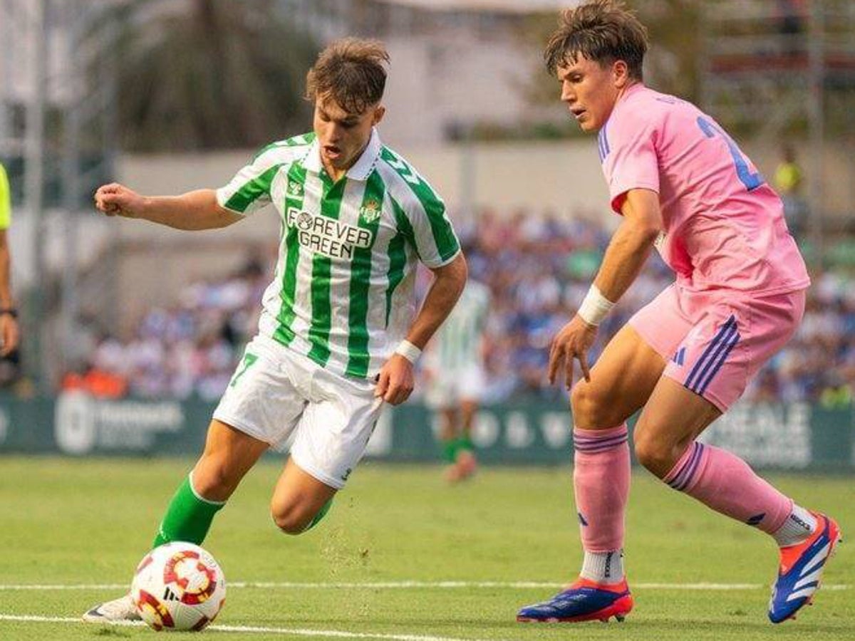 Davinchi durante la derrota cosechada el sábado por el Recreativo ante el Betis Deportivo