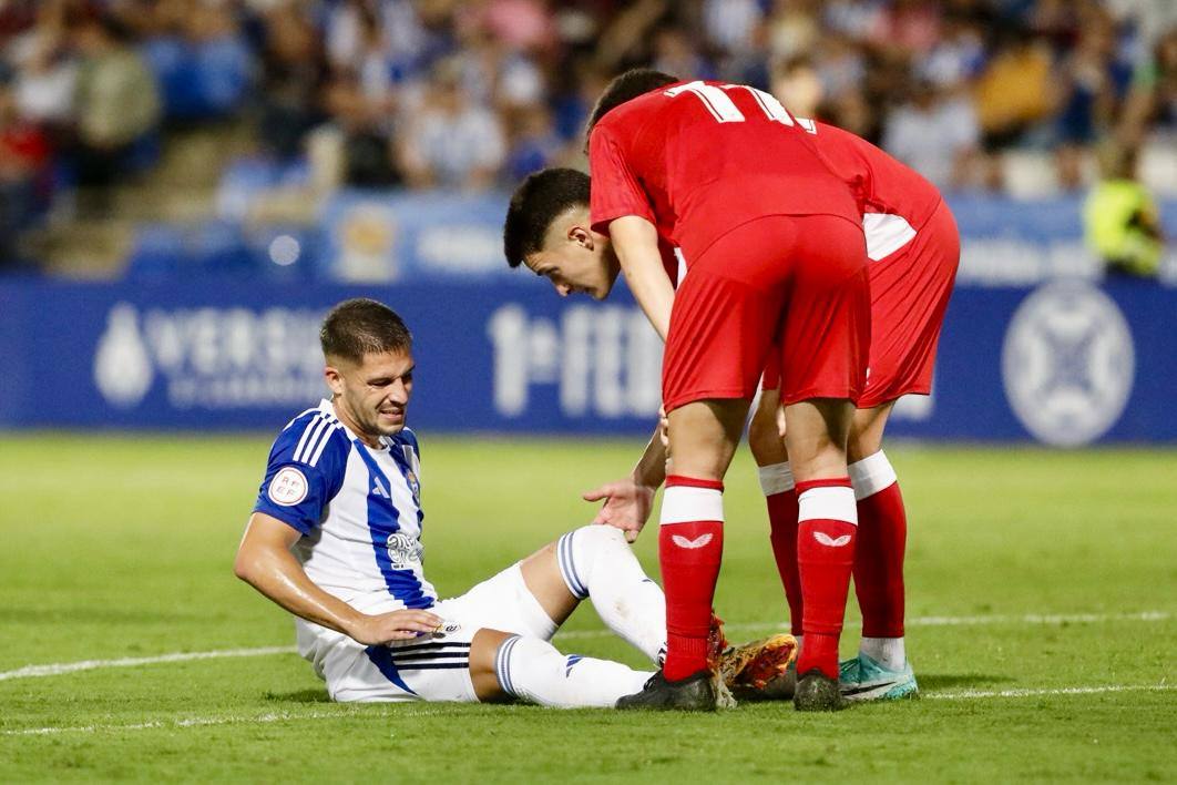 Las mejores imágenes del Recreativo de Huelva - Sevilla Atlético