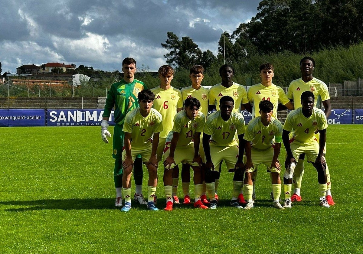 Once de la Selección Española Sub 18 ante Turquía