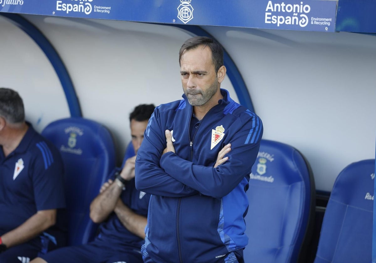 Fran Fernández, técnico del Real Murcia