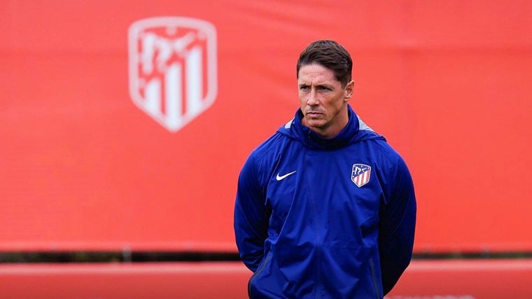 Fernando Torres es el actual entrenador del filial colchonero