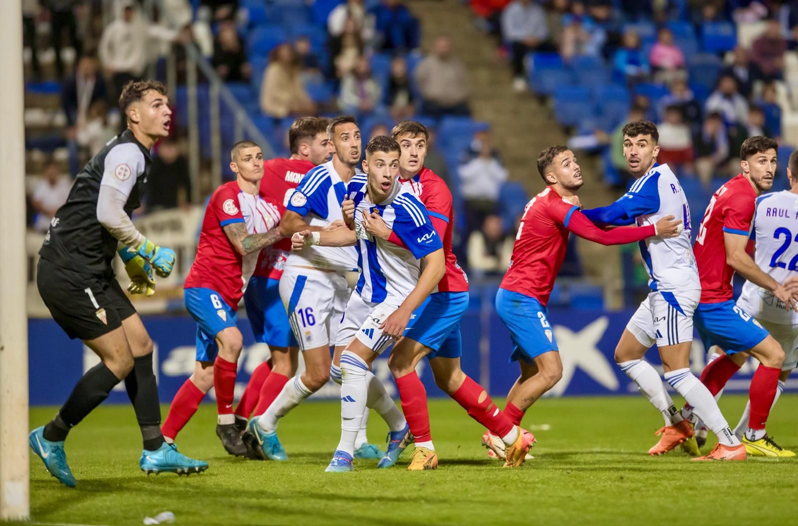 Las mejores imágenes del loco partido Recreativo-Algeciras