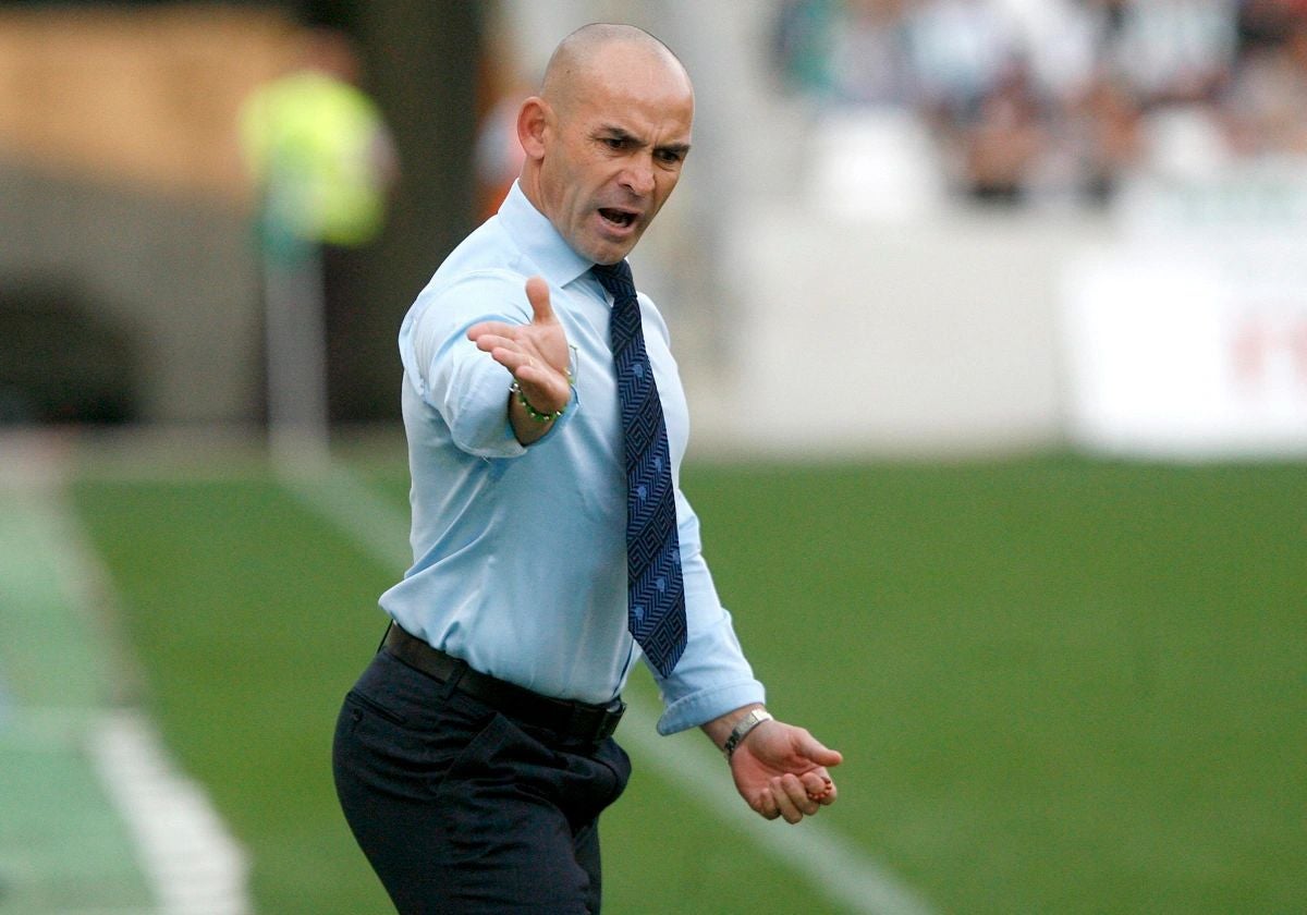 Paco Jémez, técnico del Ibiza