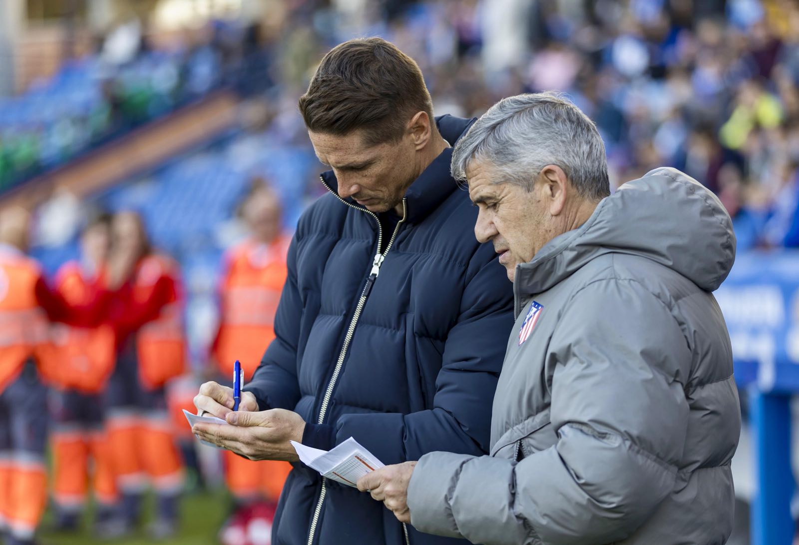 Las mejores imágenes del Recreativo - Atlético de Madrid B