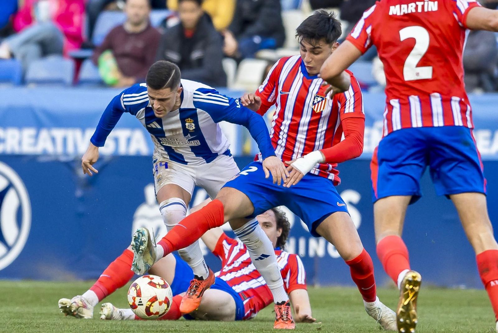 Las mejores imágenes del Recreativo - Atlético de Madrid B