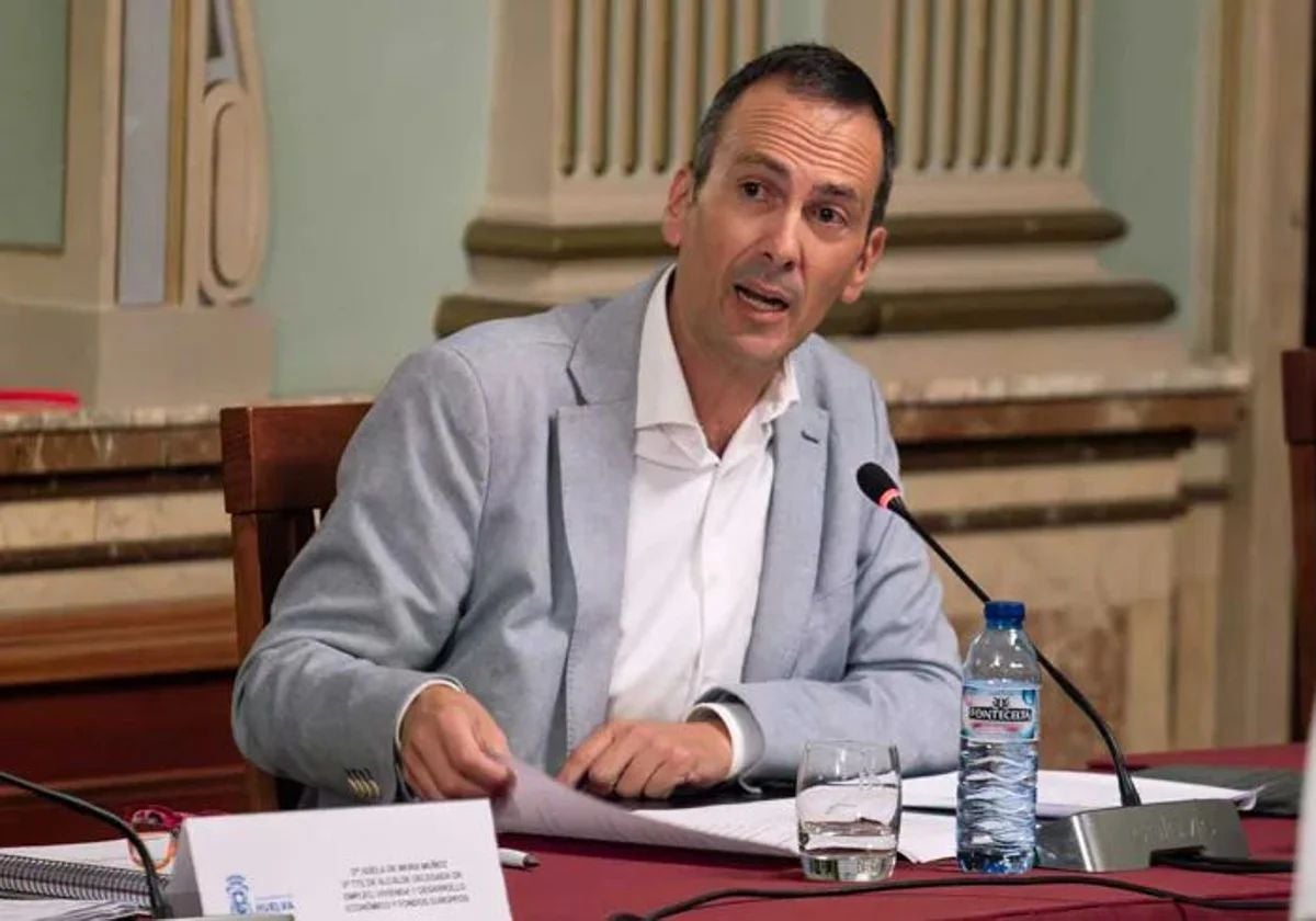 Francisco Muñoz, teniente alcalde del Ayuntamiento de Huelva