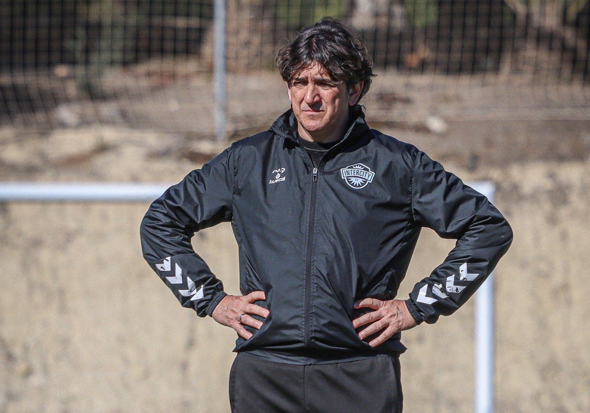 José Vicente Lledo durante un reciente entrenamiento