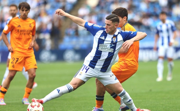 Imagen principal - El Recreativo puso los errores y el Castilla el talento (1-4)