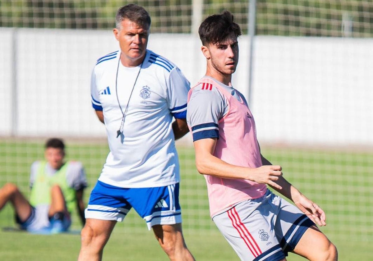 Foto de archivo de un entrenamiento reciente