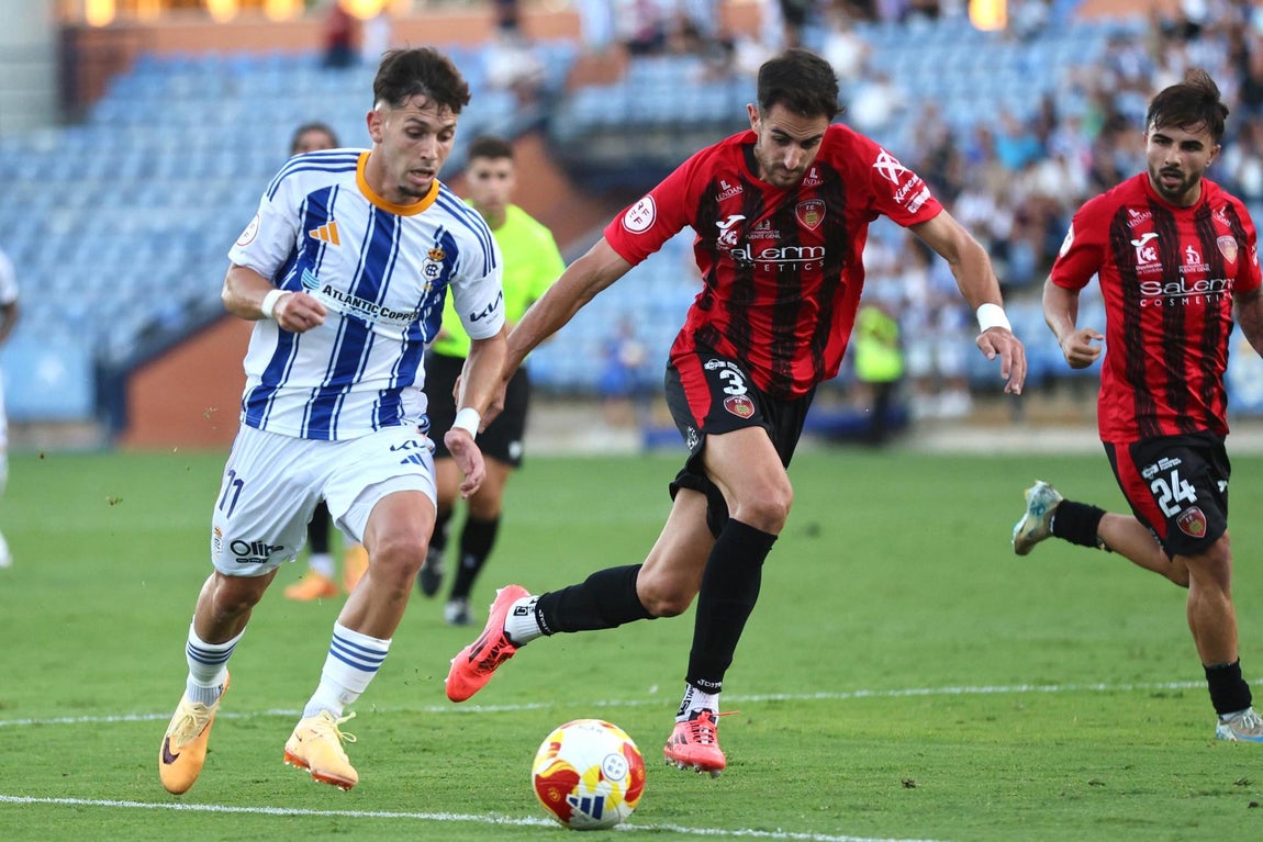 El tropezón del Recre en casa, en imágenes