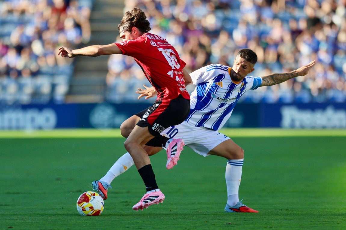 El tropezón del Recre en casa, en imágenes