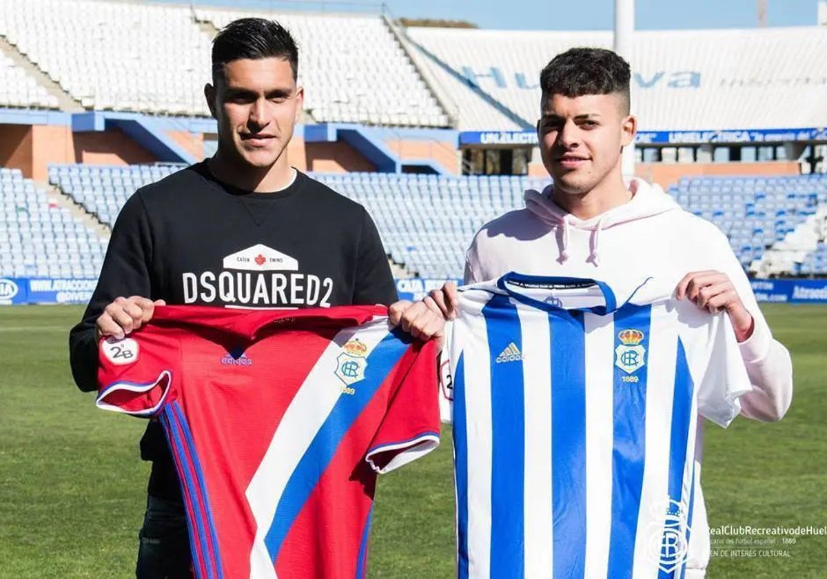 Charaf en su presentación con el Decano en la Navidad de 2018 junto a Jesús Valentín