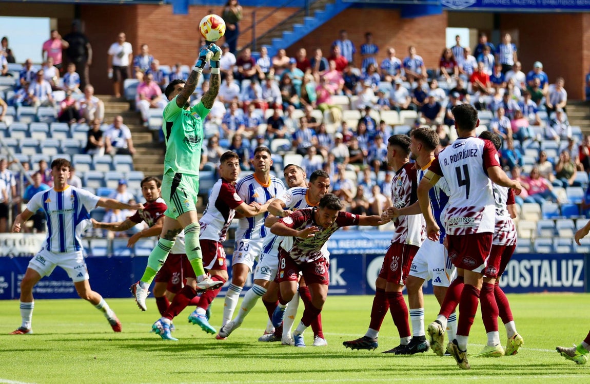 Recreativo-Xerez: Las imágenes de la derrota en el derbi andaluz