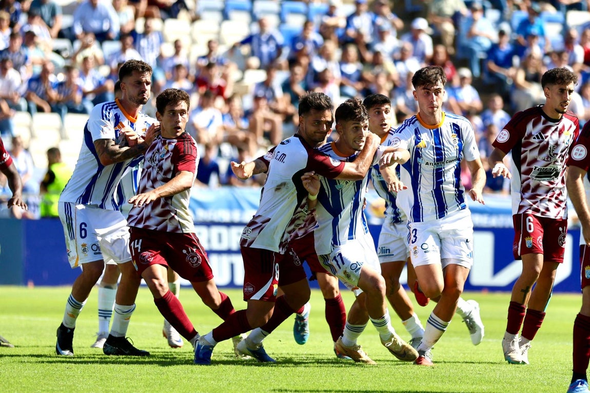 Recreativo-Xerez: Las imágenes de la derrota en el derbi andaluz
