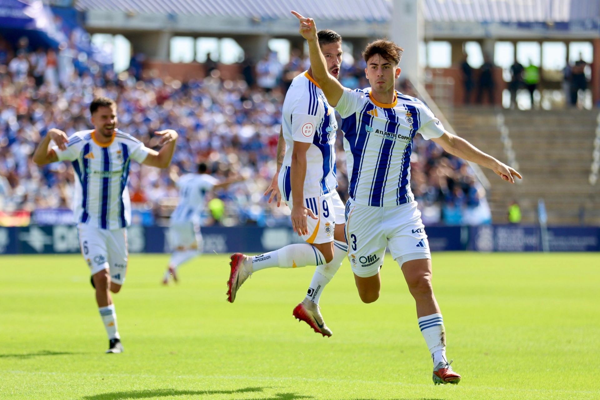 Recreativo-Xerez: Las imágenes de la derrota en el derbi andaluz