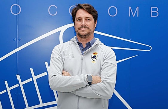 El presidente del Recreativo de Huelva, Adrián Fernández
