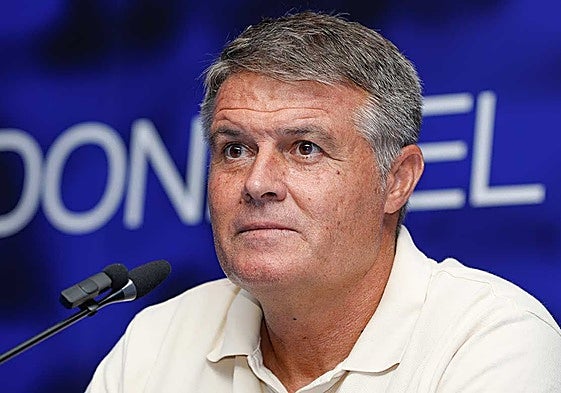 Pedro Morilla, en sala de prensa