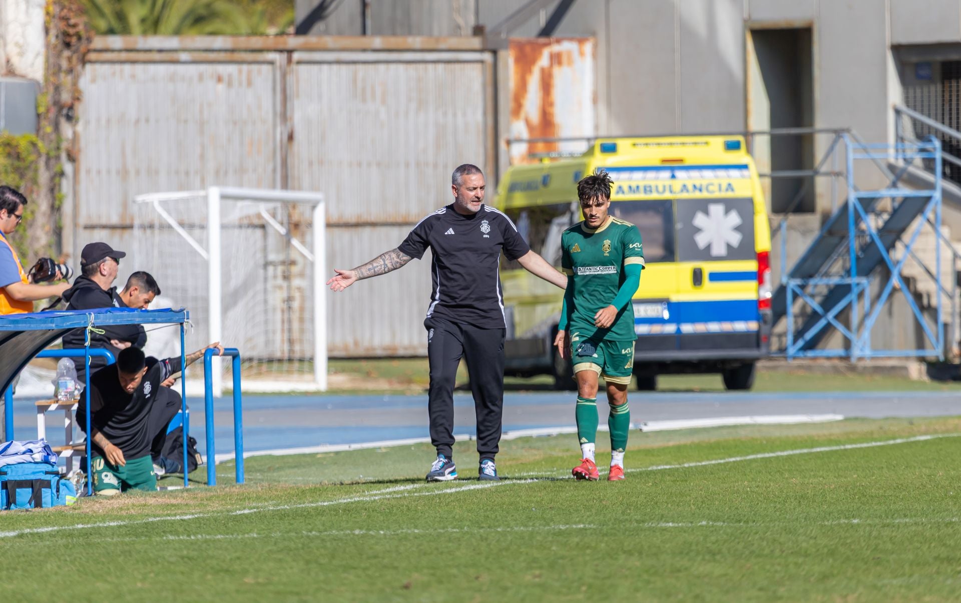 Las mejores imágenes del agridulce empate del Recre en Chapín