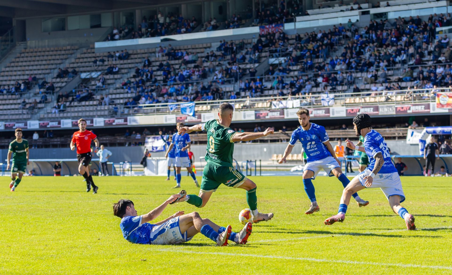 Las mejores imágenes del agridulce empate del Recre en Chapín