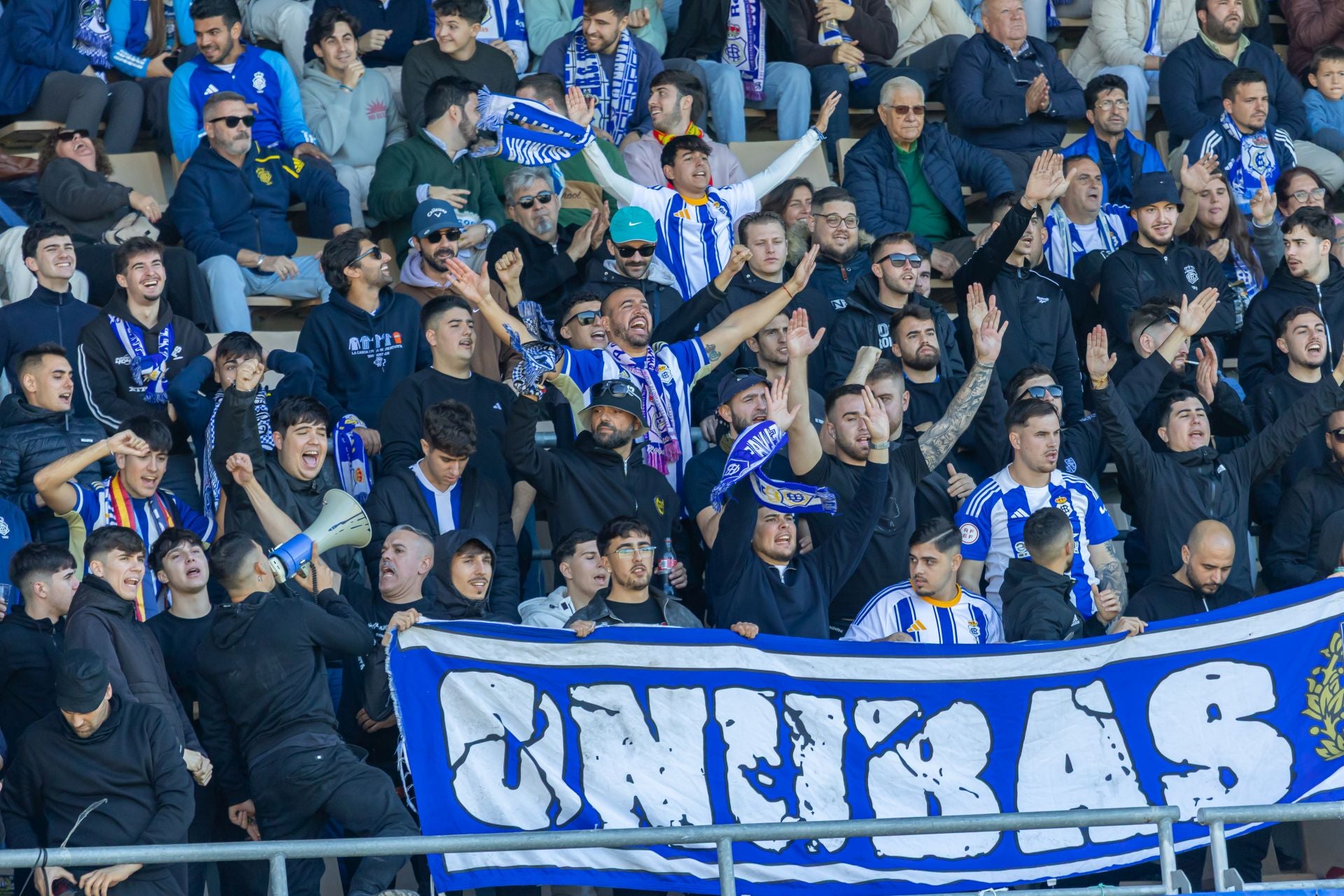 Las mejores imágenes del agridulce empate del Recre en Chapín