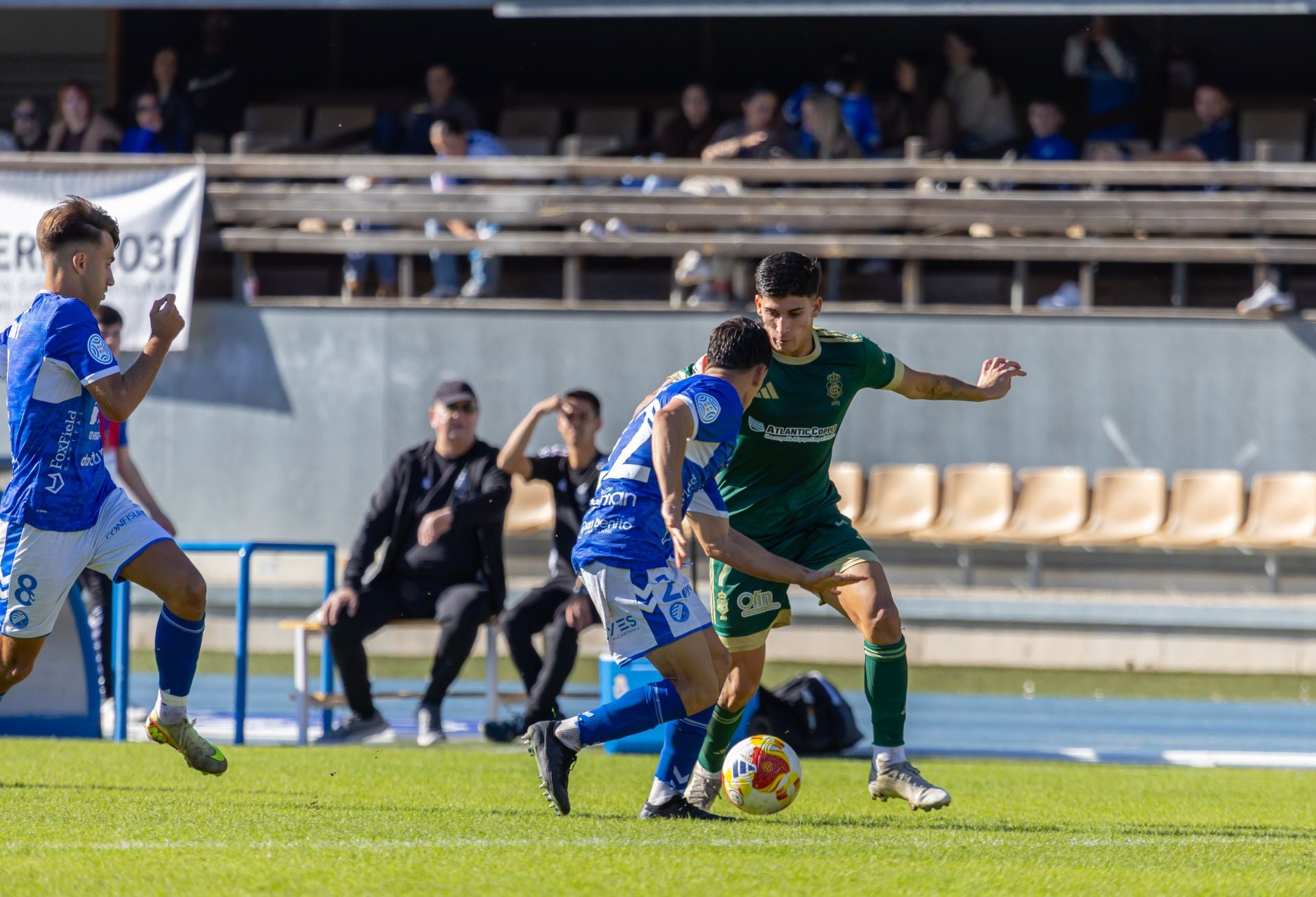 Las mejores imágenes del agridulce empate del Recre en Chapín