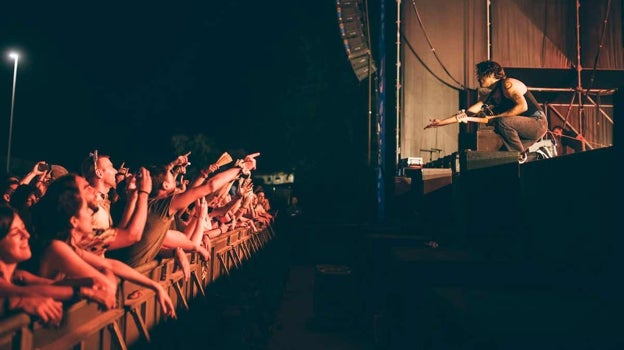 Un momento del concierto de Sexy Zebras