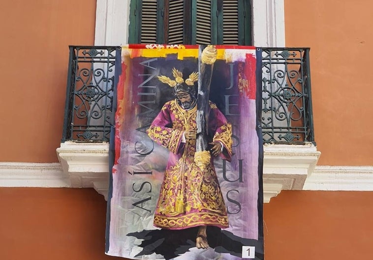 Regresa el Concurso 'Balcones Cofrades' de la Hermandad de la Borriquita
