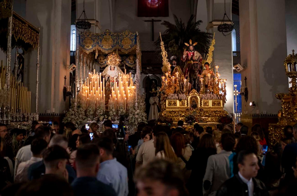 El Domingo de Ramos de Huelva, en imágenes