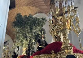 La lluvia deja en el interior de los templos el Jueves Santo de Huelva