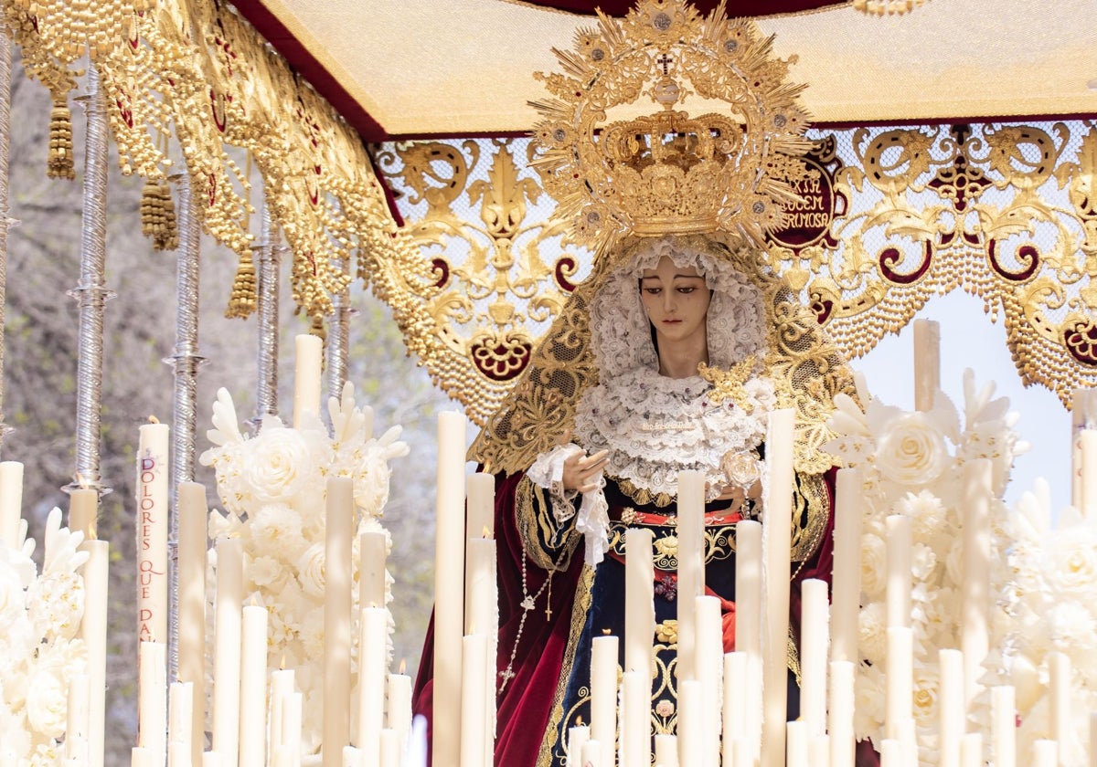 La Virgen de los Dolores procesionará en la Magna con dos bandas
