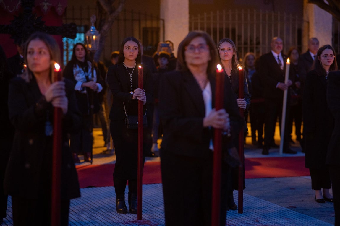 El Vía Crucis de la Semana Santa de Huelva 2025, en imágenes