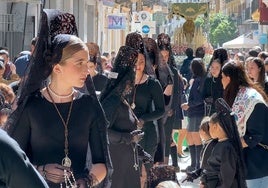 La escuela cofrade del María Inmaculada brilla en el pórtico de la Semana Santa de Huelva