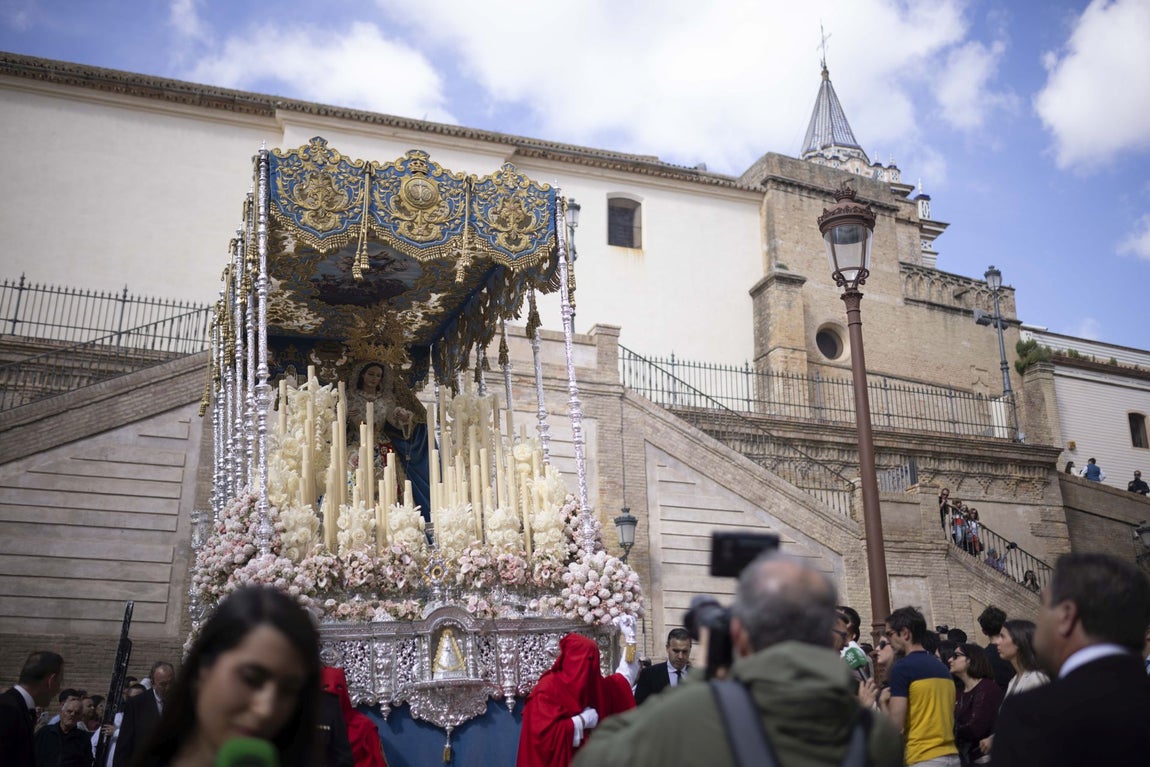 Las imágenes que ha dejado el Domingo de Ramos en Huelva