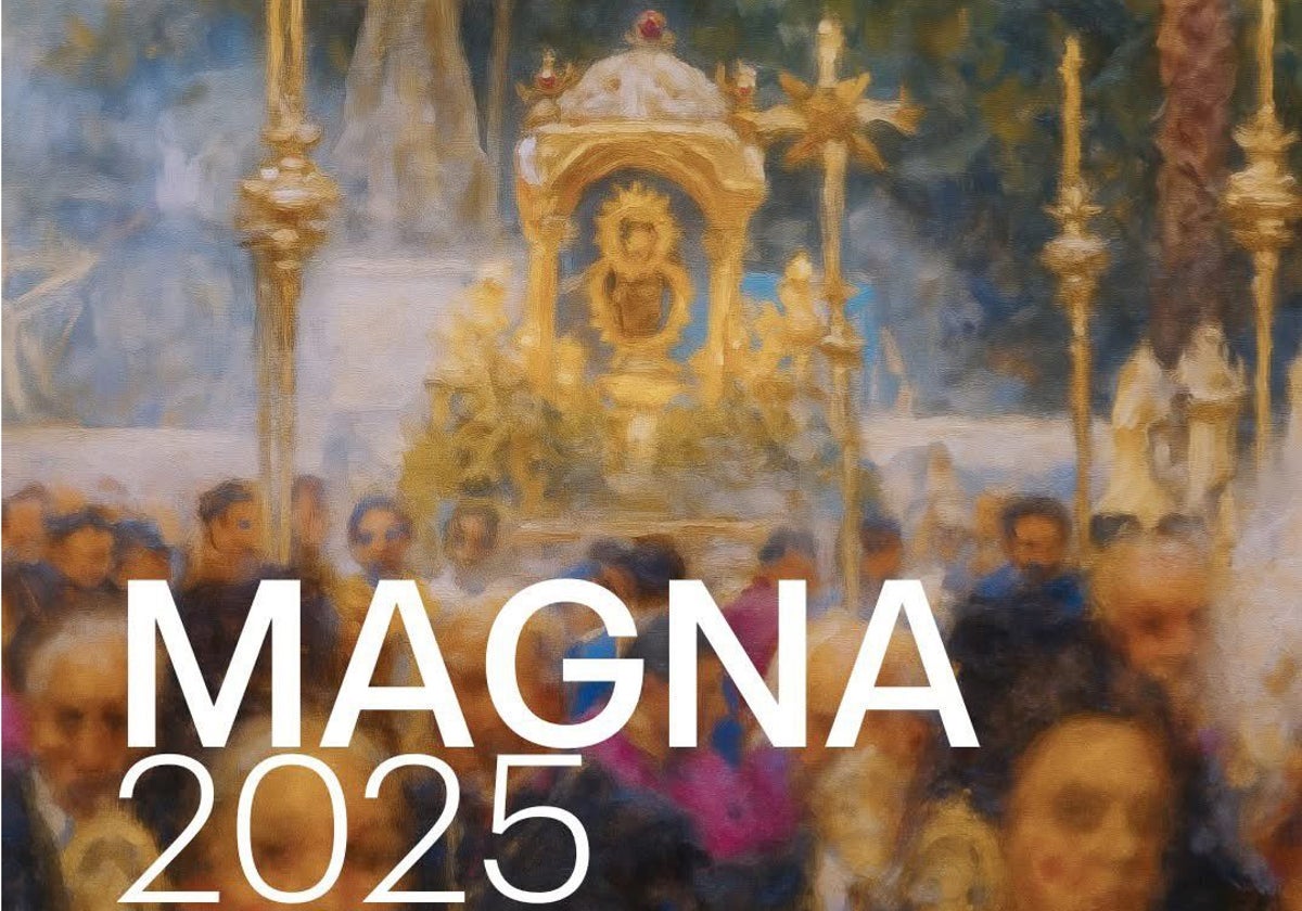 Detalle de la portada del itinerario de la Magna