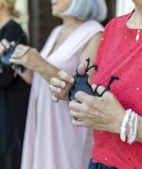 Imagen secundaria 2 - Momentos del ensayo del grupo de alumnas de Huelva, este lunes