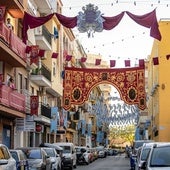 El barrio del Polvorín ya está engalanado para vivir el intenso desfile procesional del sábado