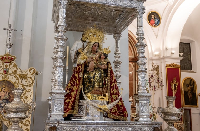 La Virgen de la Peña volvera a quedar presente en templo concepcionista