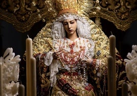 Magna Mariana de Huelva: María Santísima del Rosario procesionará con un manto bordado
